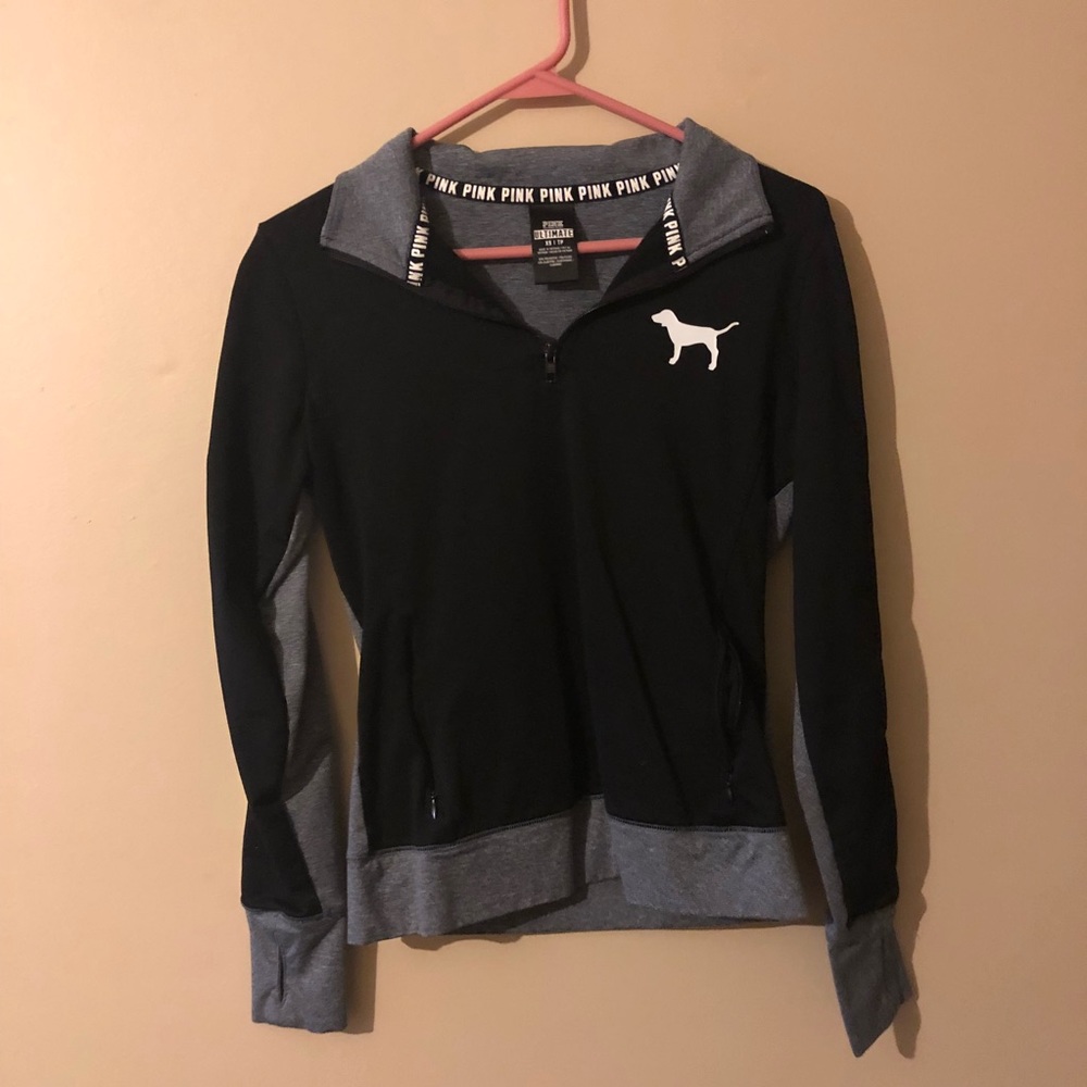 PINK XS 1/4 zip
